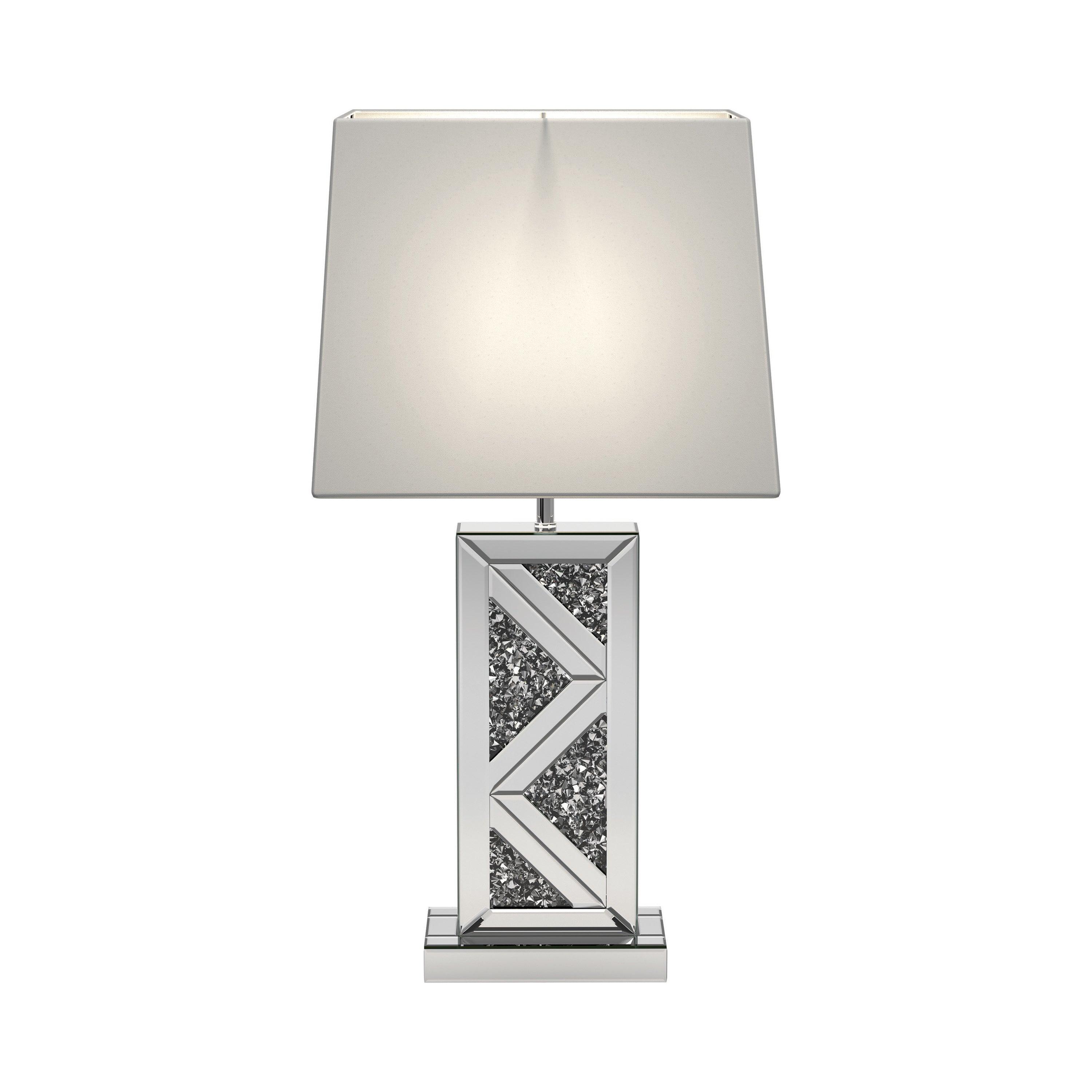 Geometric Base Table Lamp - Euro Living Furniture